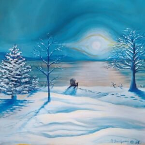 Contemplation un beau jour d’hiver